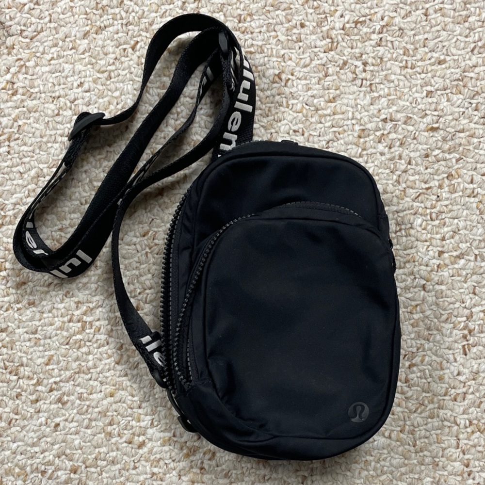 Lululemon Athletica Convertible Black Bag